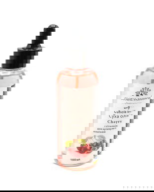 Ulei de cuticule cu pipetă, aromă de cireșe, Global Fashion, 100 ml