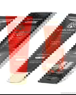 Spuma de curatare a fetei pentru prospetime, hidrateaza, impotriva Acneei si Eruptilor Cutanate, 100 gr, Red Pomegranate Anti-Aging, 100 ml