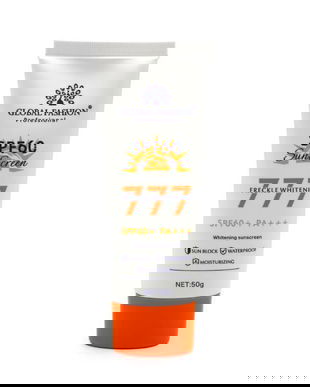 Cremă de protecție solară, Global Fashion, SPF 60+ PA+++, 50 g