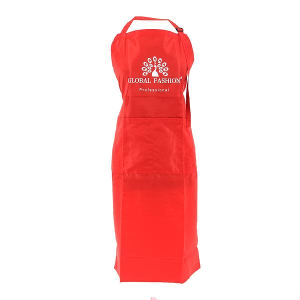 Șorț pentru frizeri Global Fashion, culoare roșie