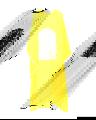 Pelerină de tuns părul, cu fereastră pentru telefon