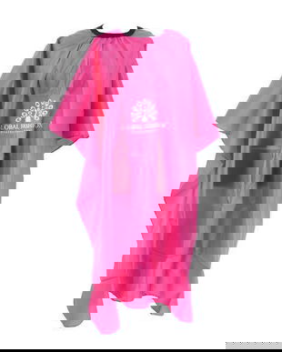 Pelerină de tuns părul Global Fashion, roz