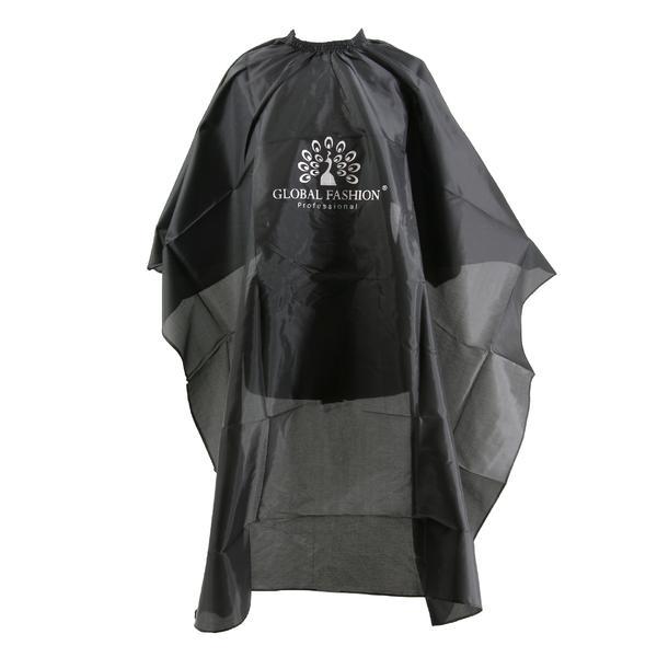 Pelerină de tuns părul Global Fashion, neagra