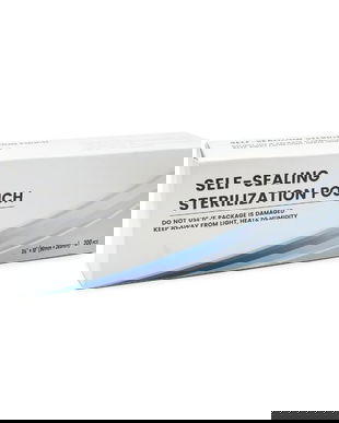 Pungi Kraft pentru sterilizare în sterilizator 90*260 mm, 200 bucăți