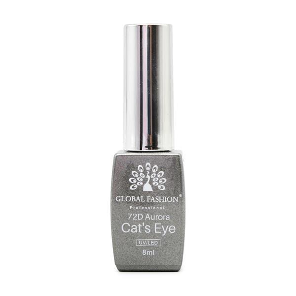 Ojă semipermanentă Cat eyes 72D Aurora, 04, 8 ml
