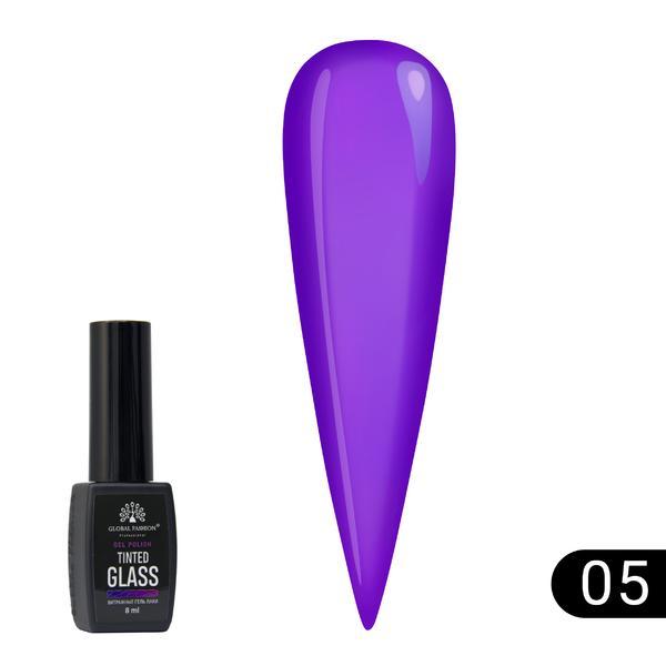 Ojă semipermanentă cu efect de vitraliu Global Fashion, Tinted Glass 05, 8 ml