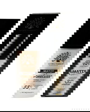 Fond de ten CC Matte+Poreless, Global Fashion, G012, Natural Tan, 30 ml