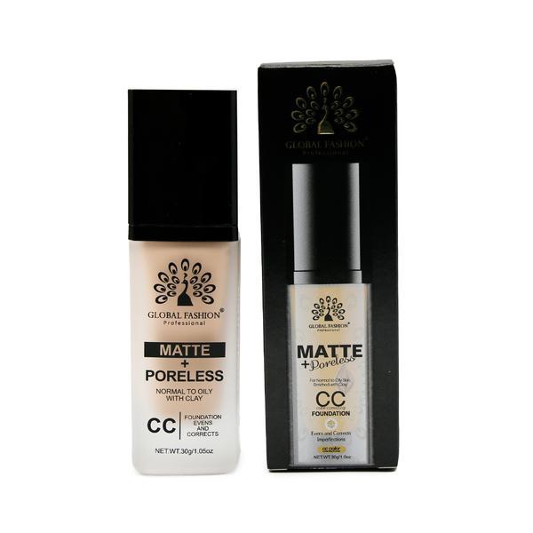 Fond de ten CC Matte+Poreless, Global Fashion, G012, Natural Tan, 30 ml