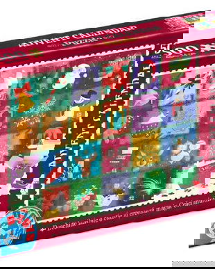 Puzzle 500 piese: Advent Calendar. Model 2