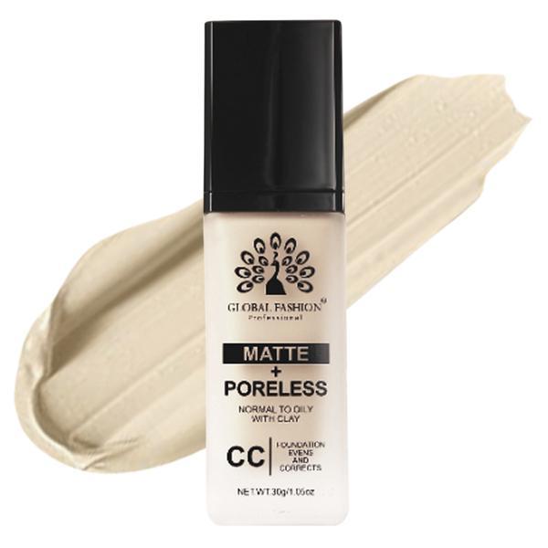 Fond de ten CC Matte+Poreless, Global Fashion, G017, Espresso, 30 ml