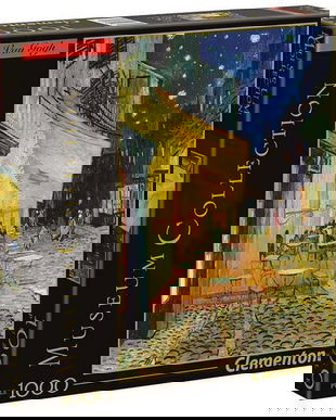 Puzzle 1000: Van Gogh. Terasa noaptea. Museum Collection