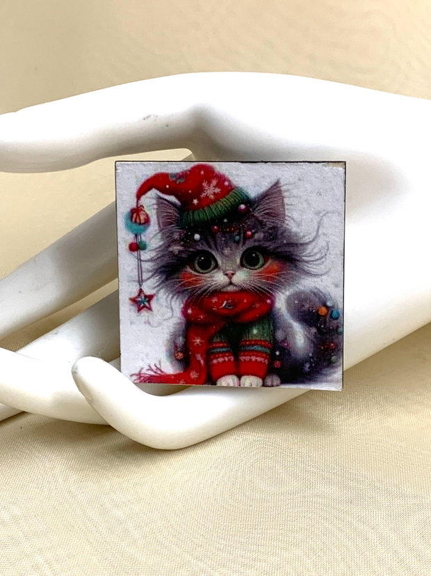 Magnet de frigider - decorat manual 01044