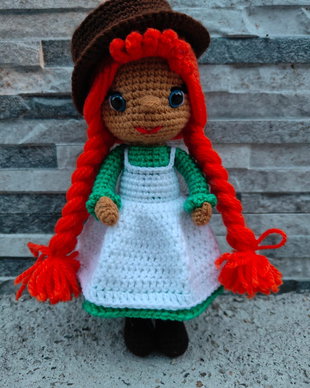 Papusa Crosetata in stil Amigurumi