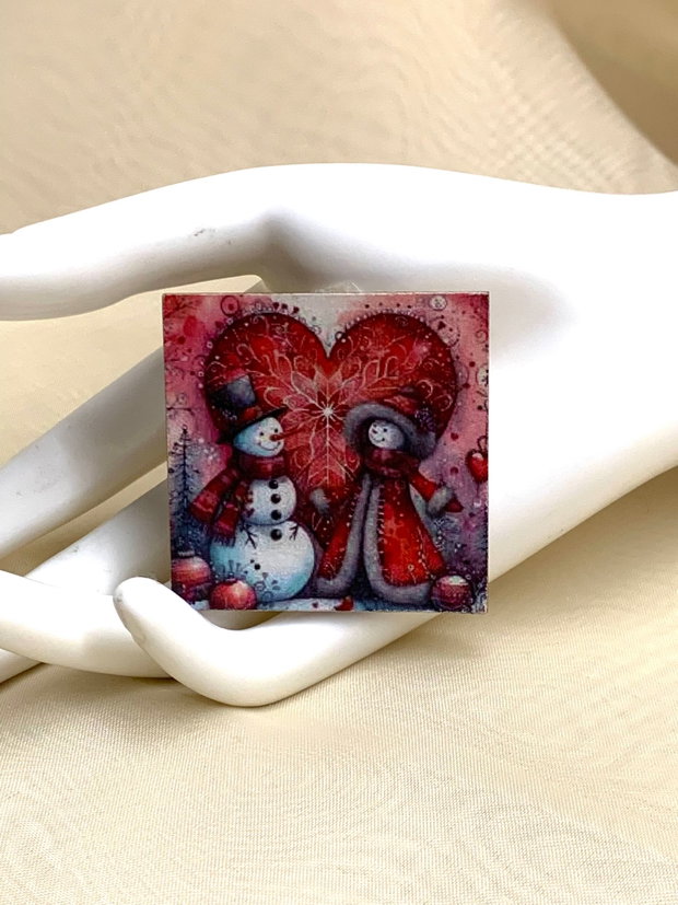 Magnet de frigider - decorat manual 01047