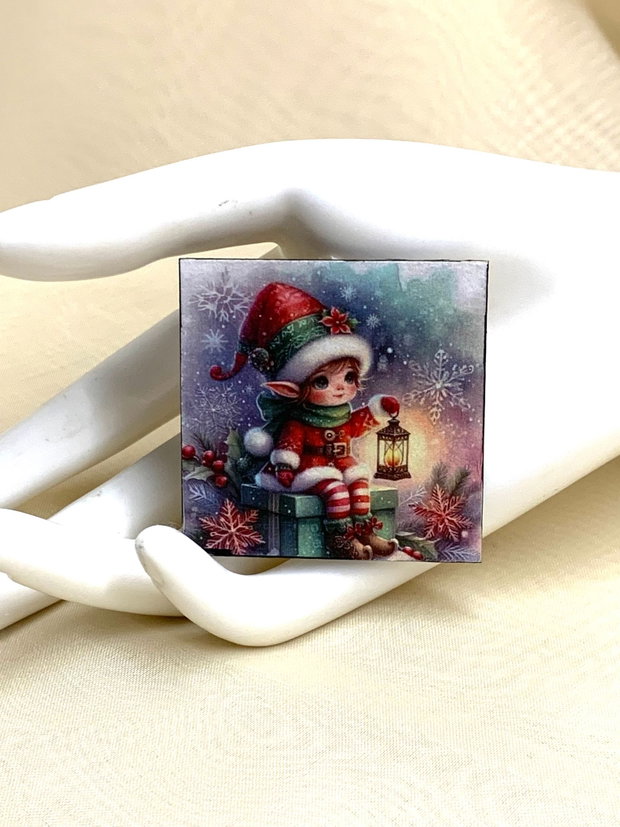 Magnet de frigider - decorat manual 01053