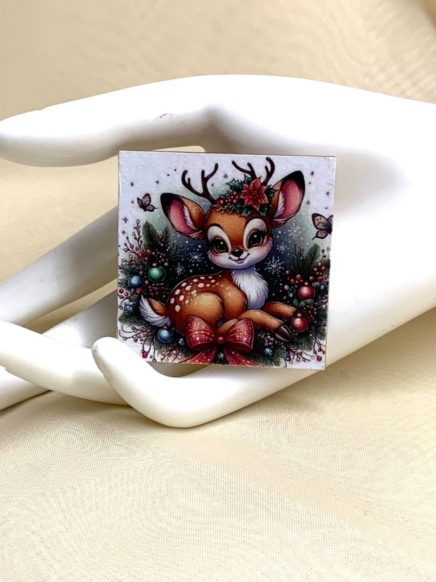 Magnet de frigider - decorat manual 01054
