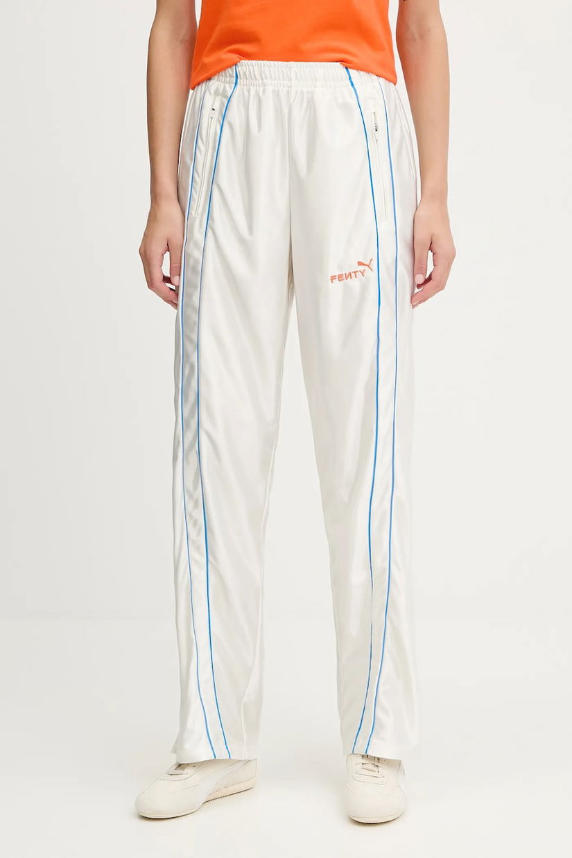 Puma pantaloni de trening PUMA x FENTY culoarea bej, 635746