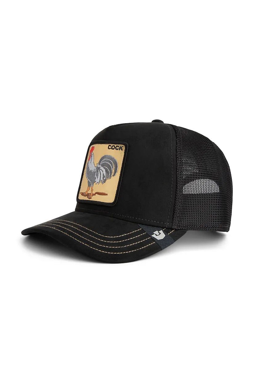 Goorin Bros șapcă Golden Cock culoarea negru, 101-2531