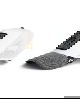 Goorin Bros șapcă Denim Bad Boy culoarea alb, 101-2582