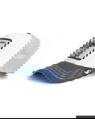 Goorin Bros șapcă Tricolor Raven culoarea alb, 101-2340