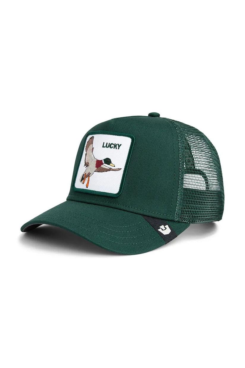 Goorin Bros șapcă The Lucky Duck culoarea verde, 101-2362