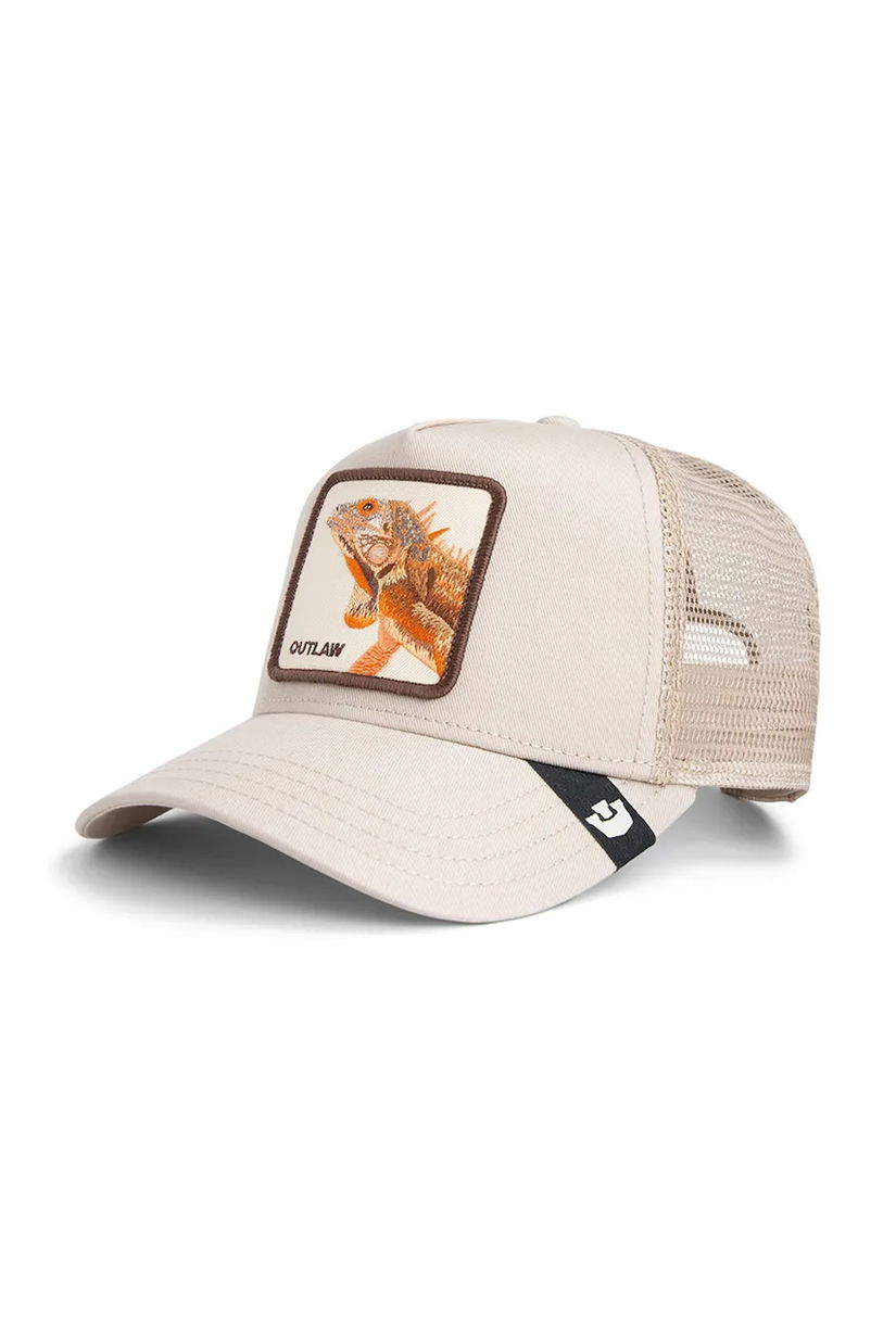 Goorin Bros șapcă The Outlaw Lizard culoarea bej, 101-2391