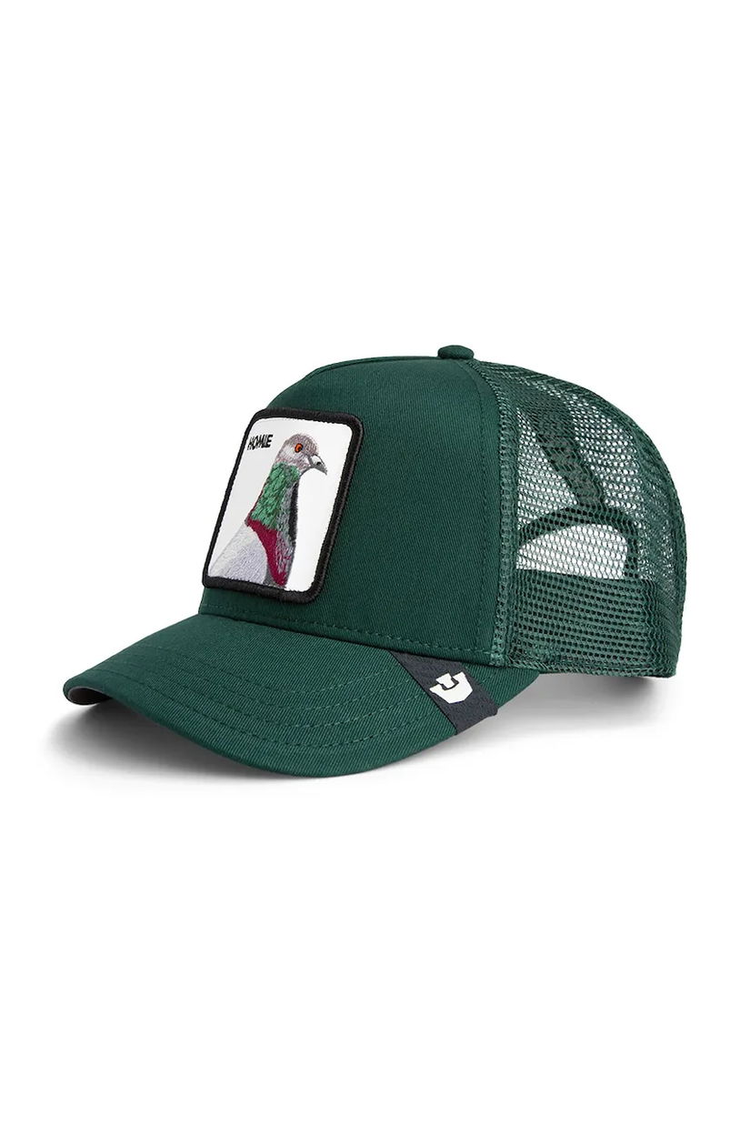 Goorin Bros șapcă The Homie Pigeon culoarea verde, 101-2423