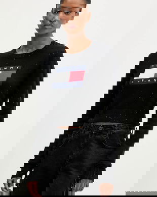 Tommy Jeans pulover culoarea negru, DW0DW21690