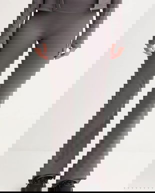 Casall pantaloni de antrenament Soft Touch culoarea gri, uni, 25042