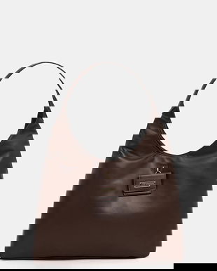 Love Moschino geantă culoarea maro, JC4393PP0NKN0313