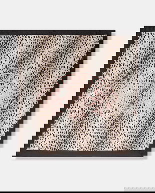 Juicy Couture fular Foulard culoarea bej, cu model, AIJFO8613WPO