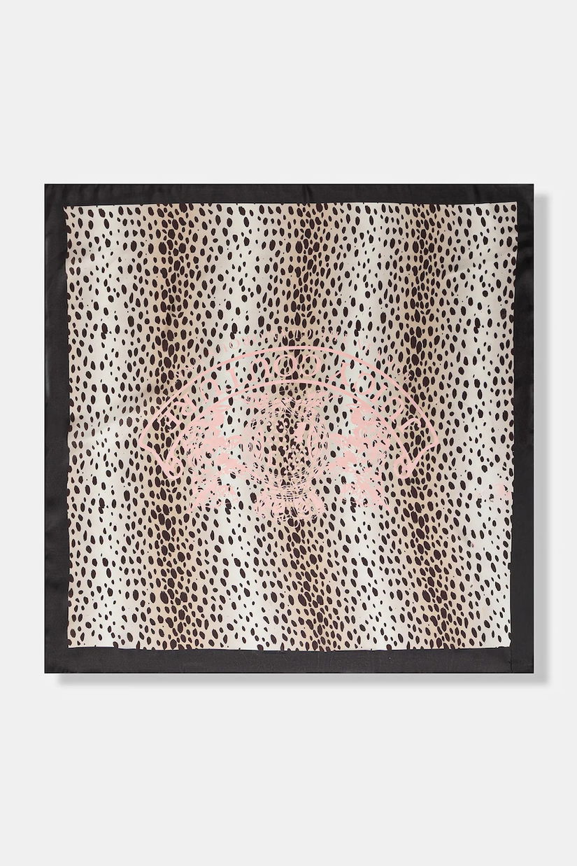 Juicy Couture fular Foulard culoarea bej, cu model, AIJFO8613WPO