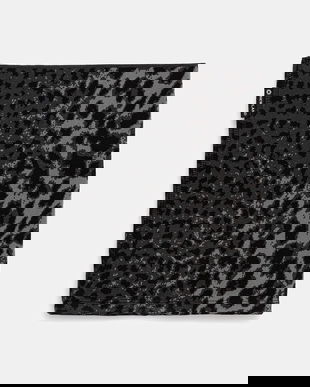 Newland fular impletit NECKWARMER culoarea gri, cu model, N54613.146