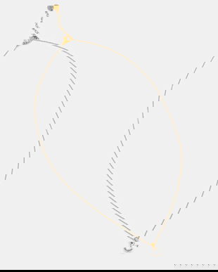 EDBLAD colier placat cu aur Crown 126878