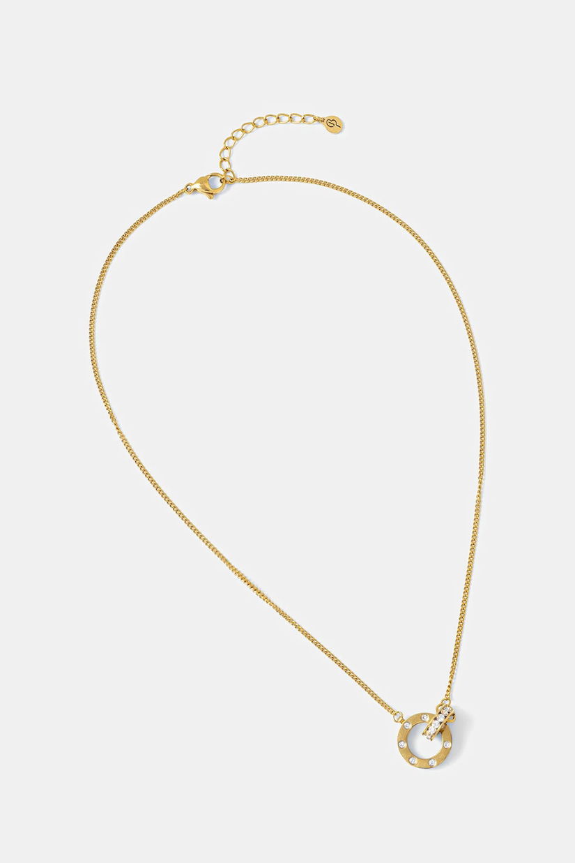 EDBLAD colier placat cu aur Ida