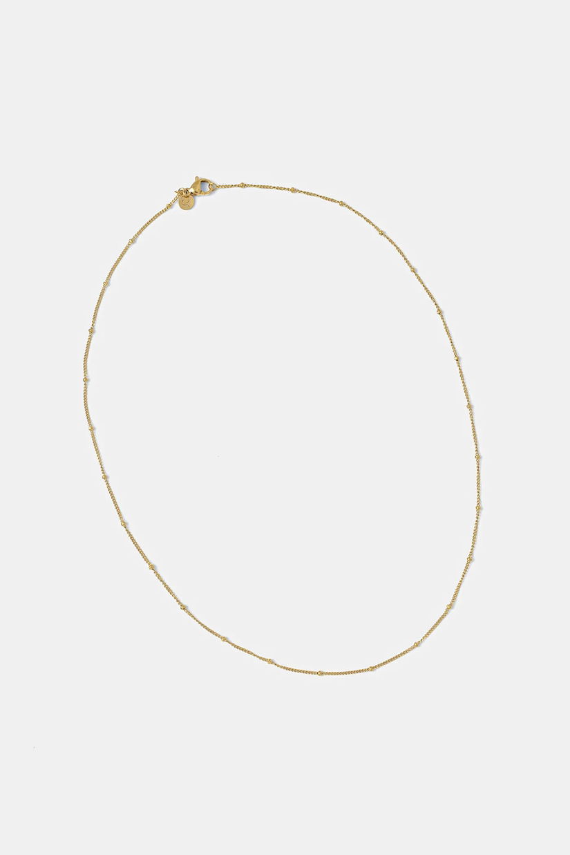 EDBLAD colier placat cu aur Beaded Chain 127964