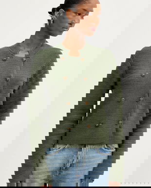 Morgan cardigan culoarea verde, light, MVRAC