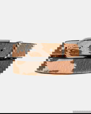 Pedro del Hierro curea de piele culoarea maro, 4692161