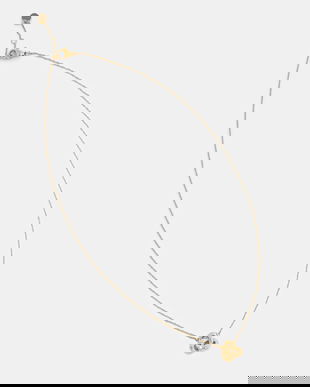 EDBLAD colier placat cu aur Infinity Knot 129857