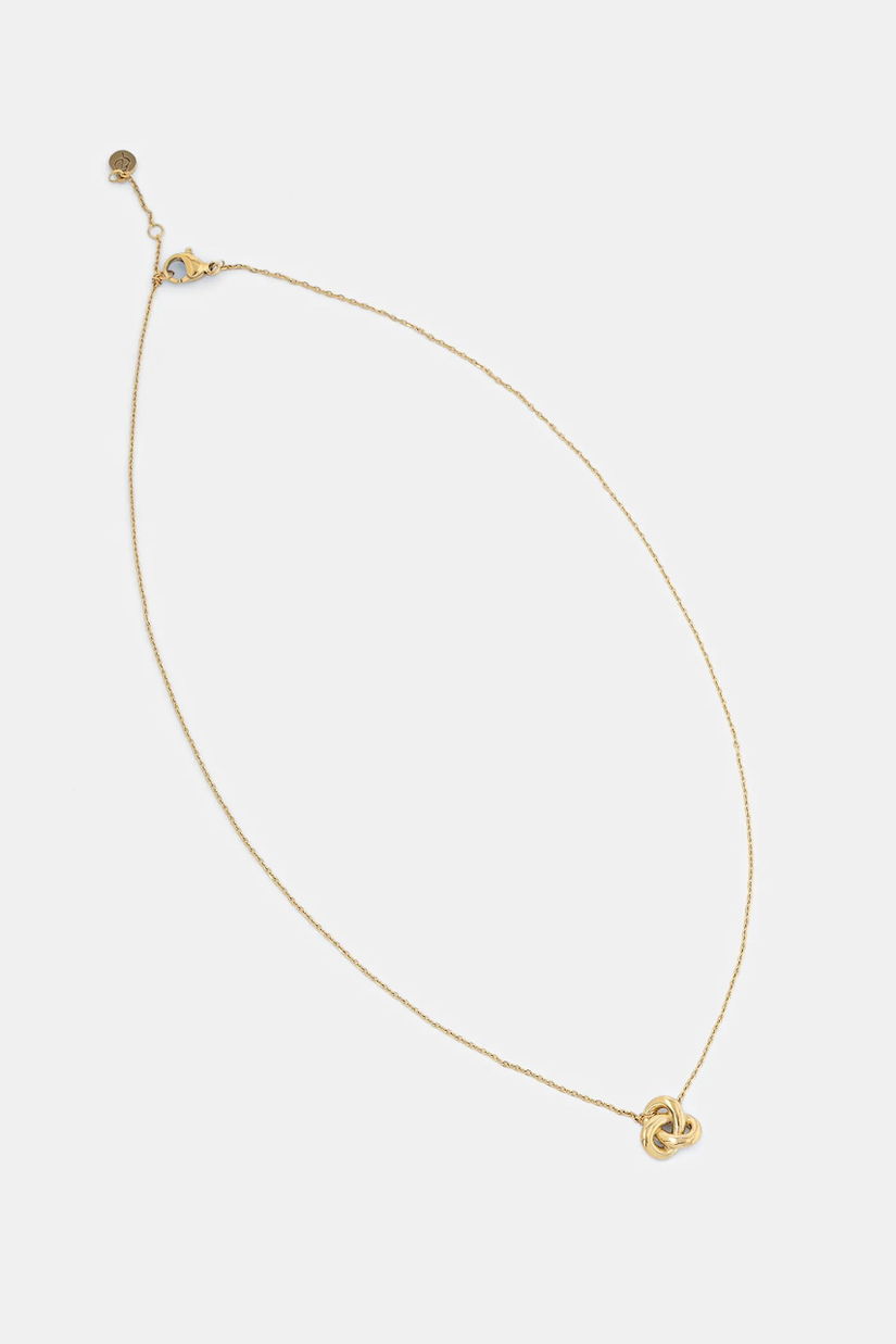 EDBLAD colier placat cu aur Infinity Knot