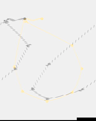 EDBLAD colier placat cu aur Barley 127384