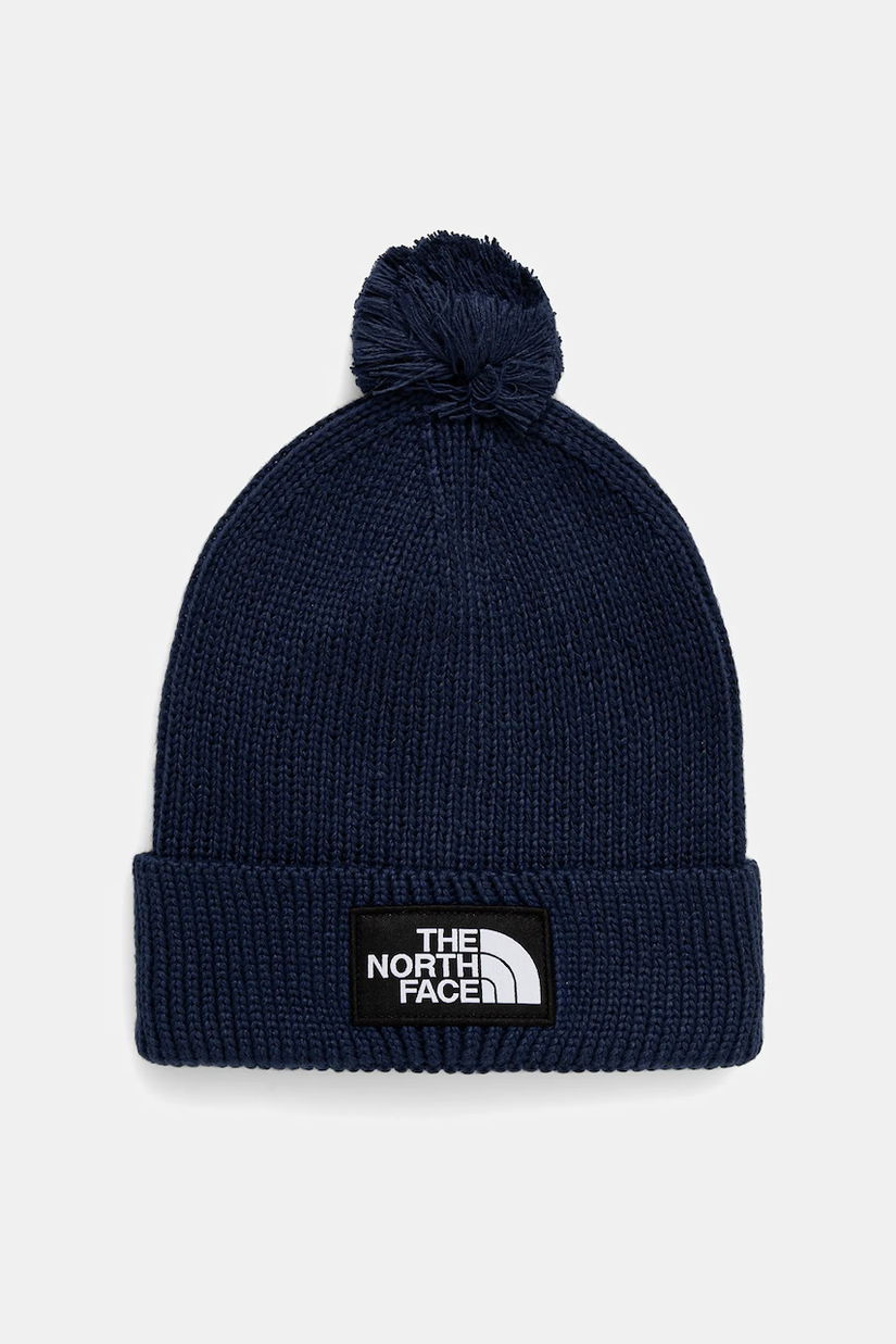 The North Face căciulă TNF Logo Box culoarea bleumarin, NF0A8CHF8K21