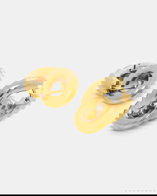 EDBLAD cercei placați cu aur Chunky Eternal 127915