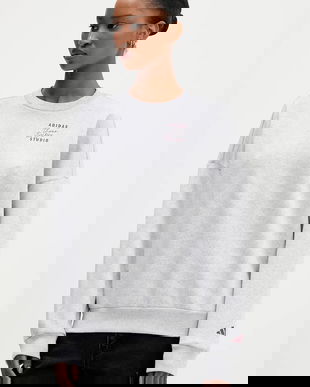 adidas bluză culoarea gri, cu imprimeu, KT0875