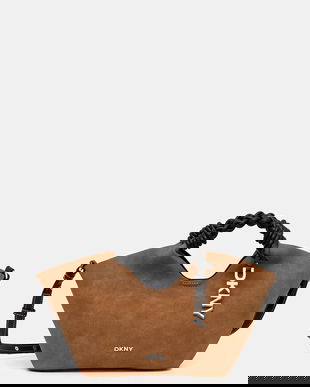 Dkny poșetă PAULA culoarea maro, R53AMM60