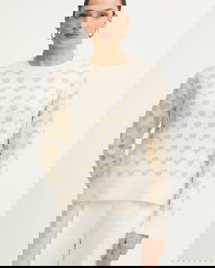 Morgan pulover culoarea bej, light, MCOEUR