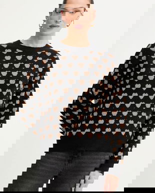 Morgan pulover culoarea negru, light, MCOEUR