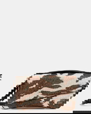 Pedro del Hierro poșetă de piele culoarea maro, 1112605