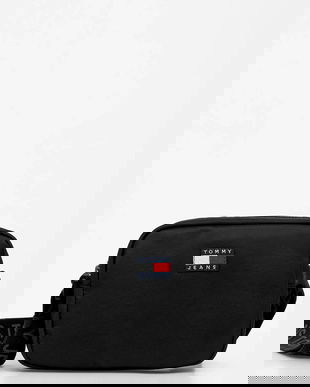 Tommy Jeans poșetă culoarea negru, AW0AW18070