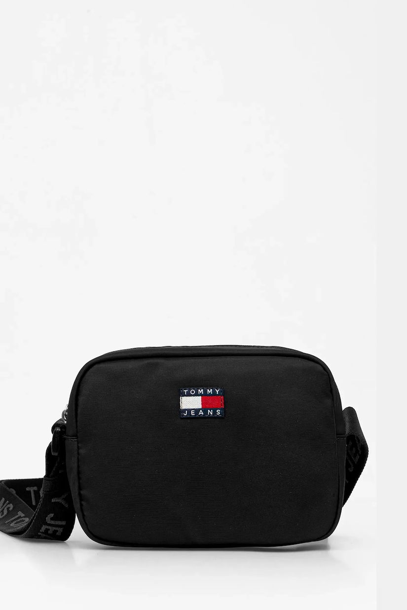 Tommy Jeans poșetă culoarea negru, AW0AW18070